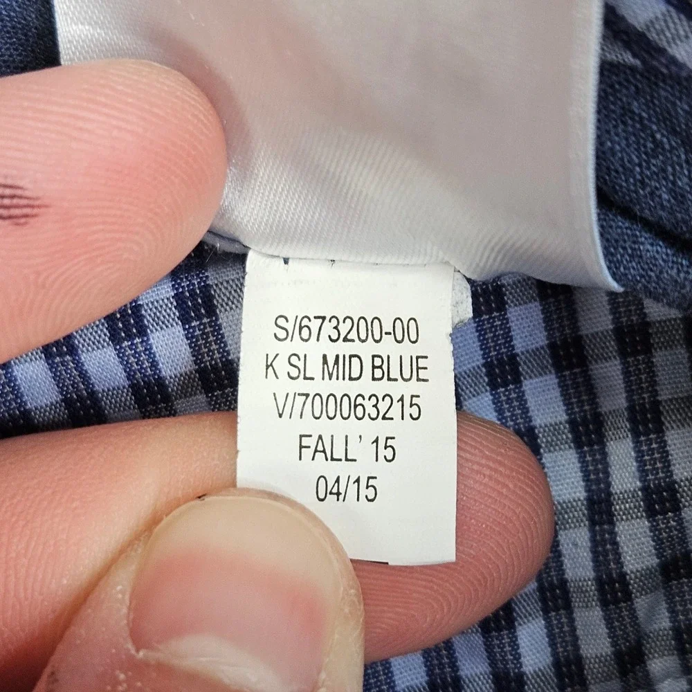 Banana Republic Kentfield Pant Mens 32x34 Fit 32x33 Blue Cotton Chino Trousers